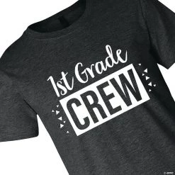 1st Grade Crew Adult's T-Shirt