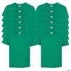 12 Retro Heather Green Youth T-Shirts