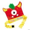 1st Birthday Mini Monster Party Hat
