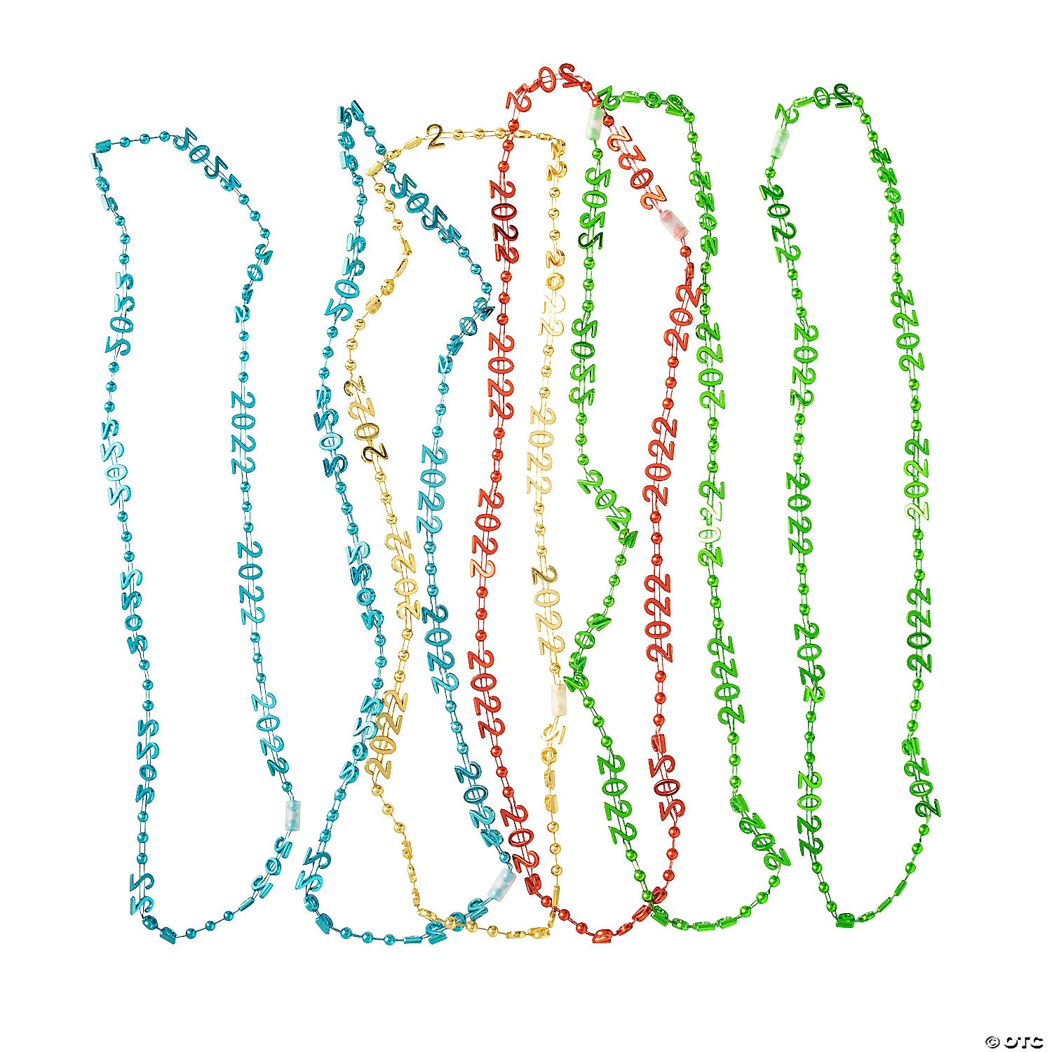 2022 Bright Beaded Necklaces - 24 Pc. 1 2022 Bright Beaded Necklaces - 24 Pc.