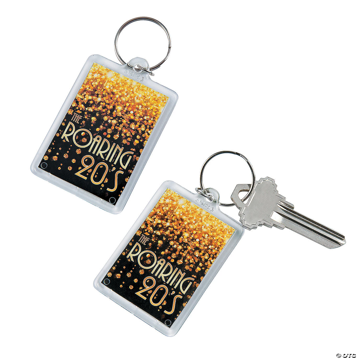 20s Theme Picture Frame Keychains - 12 Pc. 1 20s Theme Picture Frame Keychains - 12 Pc.