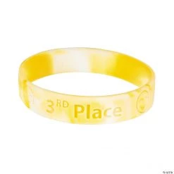 3rd Place Rubber Bracelets