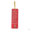A Christmas Cross Pin on Bookmarks - 12 Pc.