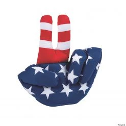Adult’s Patriotic Peace Sign Hat
