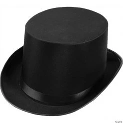 Adult Satin Top Hat