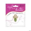August Birthstone Angel On My Shoulder Pin