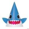 Baby Shark Cone Party Hats - 8 Pc.
