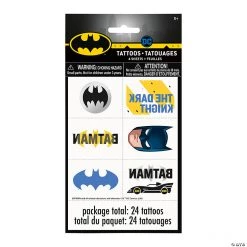 Batman™ Tattoos - 24 Pc.