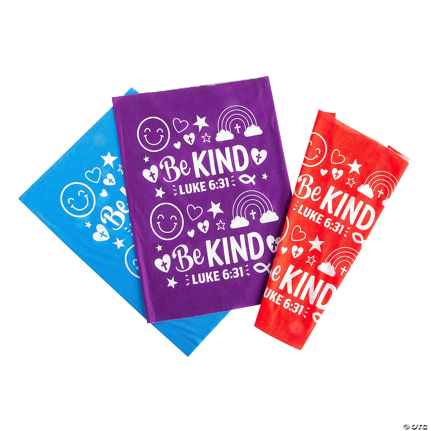 Be Kind Tube Bandanas - 12 Pc. 1 Be Kind Tube Bandanas - 12 Pc.