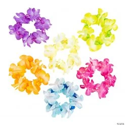 Beaded Lei Bracelets- 12 Pc.
