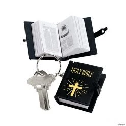 Bible Keychains - 12 Pc.