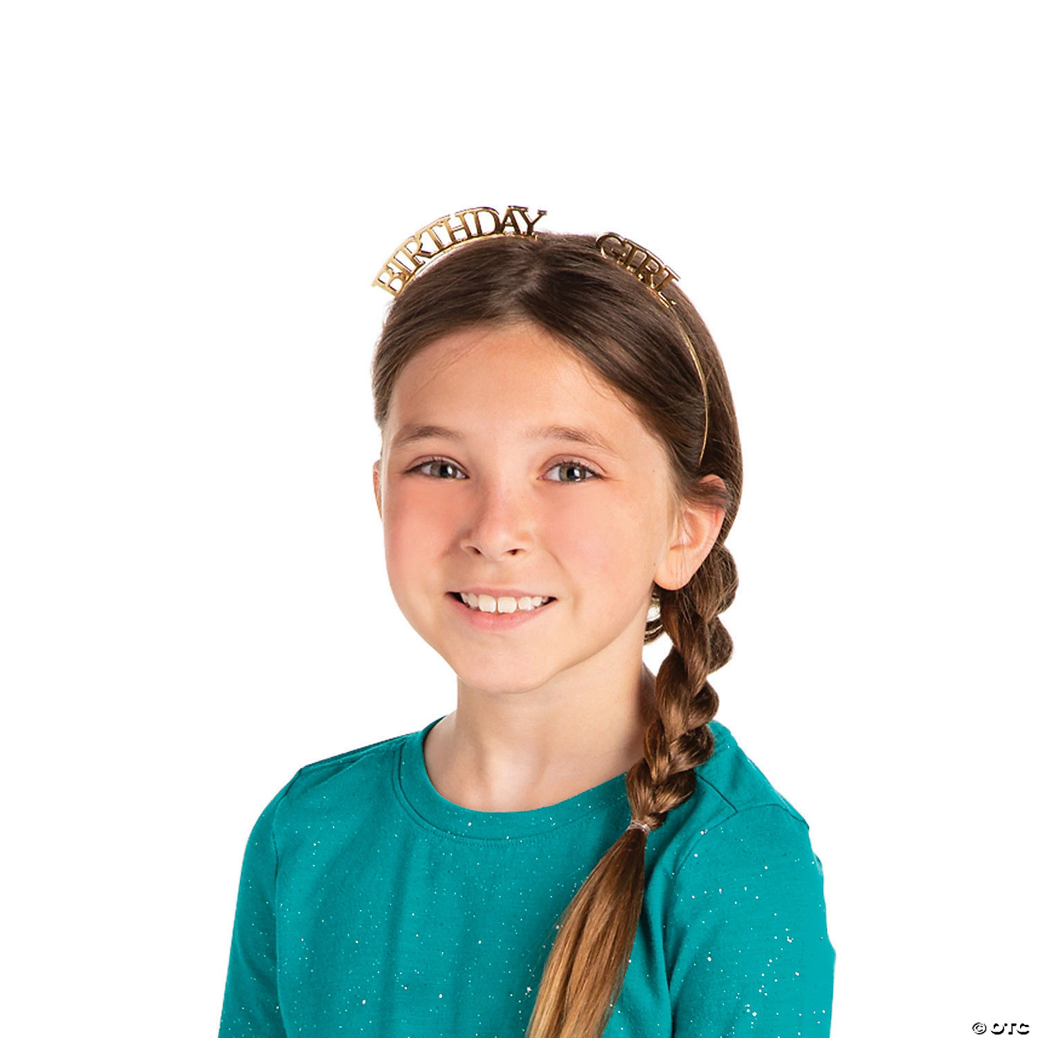 Birthday Girl Gold Headband 2 Birthday Girl Gold Headband - Image 2