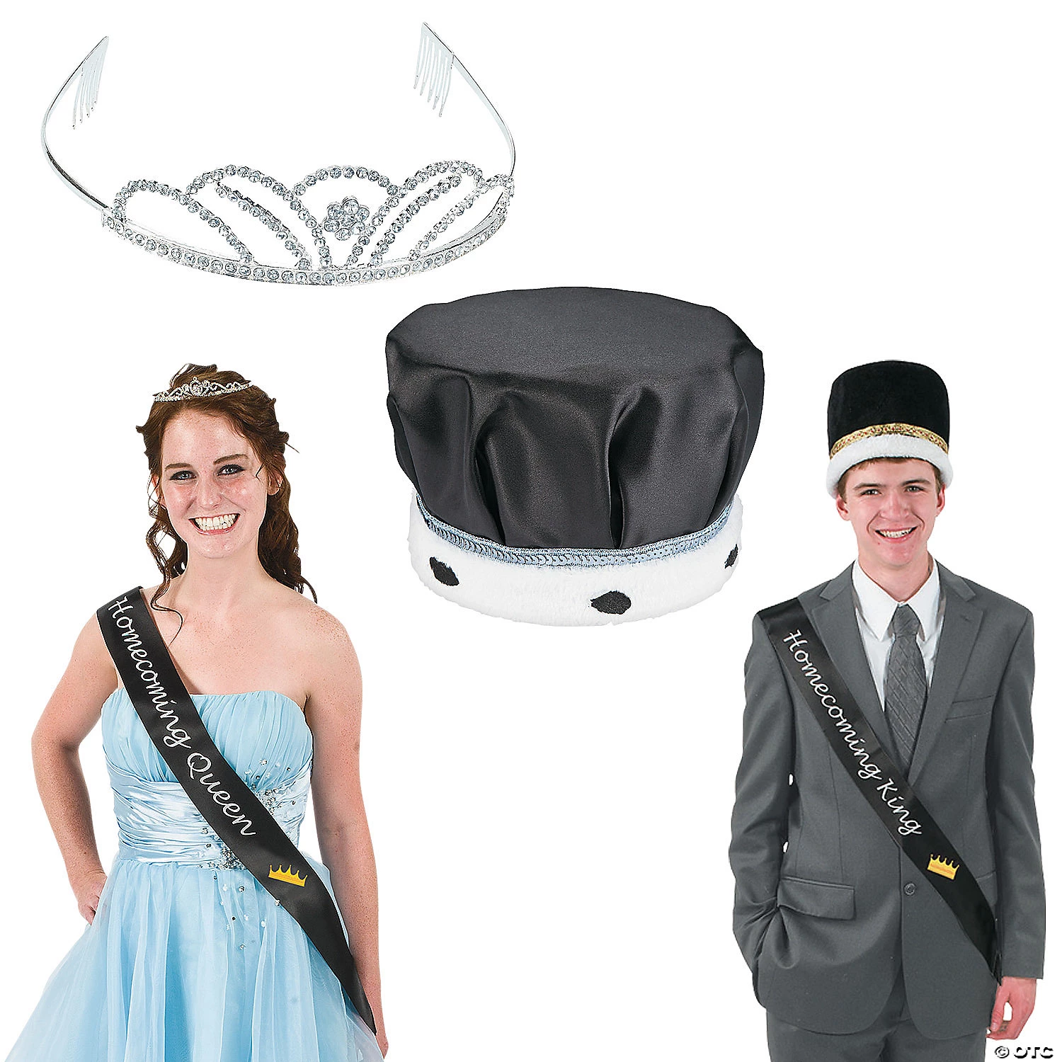 Black - Homecoming Royalty Kit - 4 Pc. 1 Black - Homecoming Royalty Kit - 4 Pc.