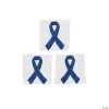 Awareness Ribbon Tattoo Stickers - 12 Pc.