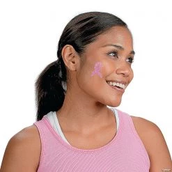 Breast Cancer Awareness Body Temporary Tattoo Stickers- 12 Pc. -Apparel & Accessories Sales breast cancer awareness body temporary tattoo stickers 12 pc 14 437 a01