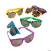 Bright Animal Print Sunglasses- 12 Pc.
