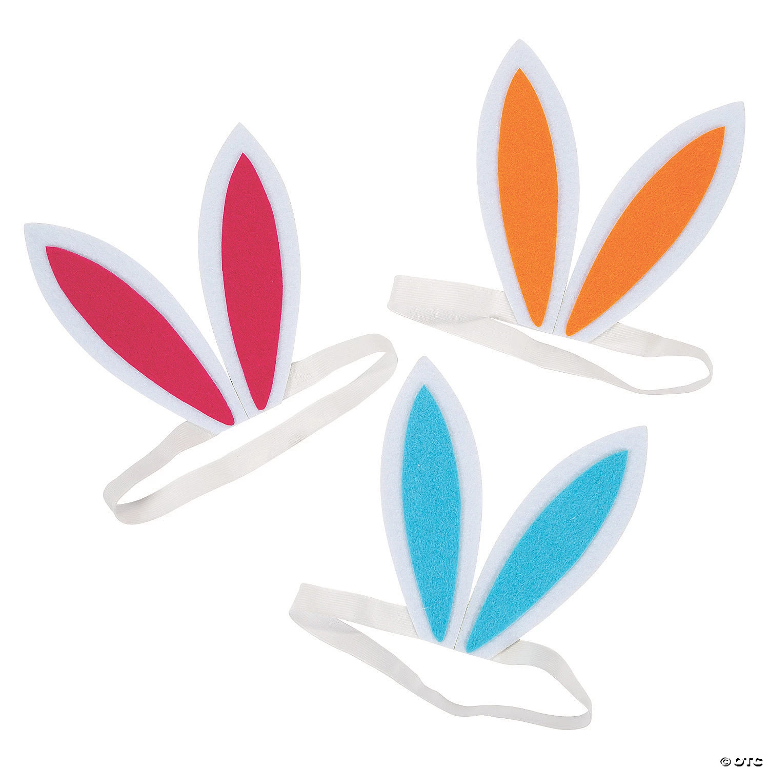 Bright Easter Bunny Ears - 12 Pc. 1 Bright Easter Bunny Ears - 12 Pc.