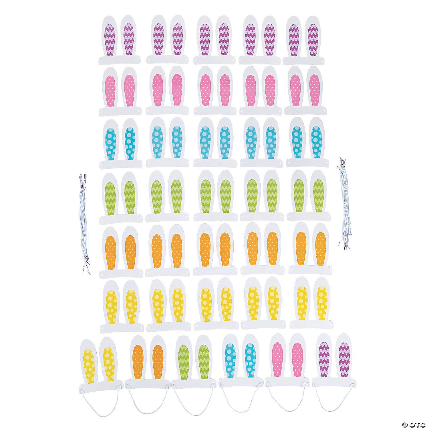 Bulk Easter Bunny Ears - 144 Pc. 1 Bulk Easter Bunny Ears - 144 Pc.