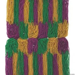 Bulk Mardi Gras Beaded Necklace Assortment - 1000 Pc.