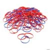 Bulk Patriotic Thin Band Silicone Bracelets - 240 Pc.