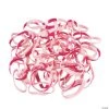Bulk Pink Ribbon Bracelet Assortment - 144 Pc.