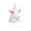 Bunny Party Cone Hats - 12 Pc.