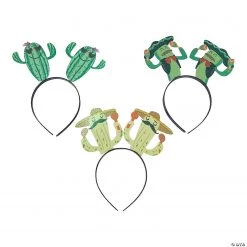 Cactus Headbands - 12 Pc.