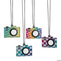 Camera Prism Necklaces - 12 Pc.