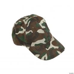 Camouflage Baseball Caps - 12 Pc.