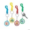 Camp Backpack Clip Keychains - 12 Pc.