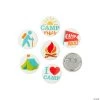 Camp Mini Buttons - 48 Pc.