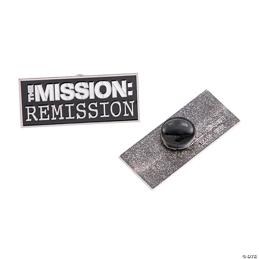 Cancer Remission Enamel Pins - 12 Pc. 1 Cancer Remission Enamel Pins - 12 Pc.