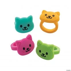 Cat Face Rings