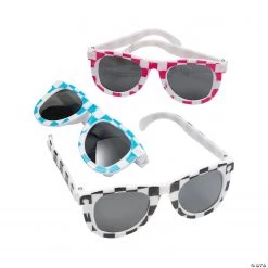 Checkerboard Nomad Sunglasses - 12 Pc.