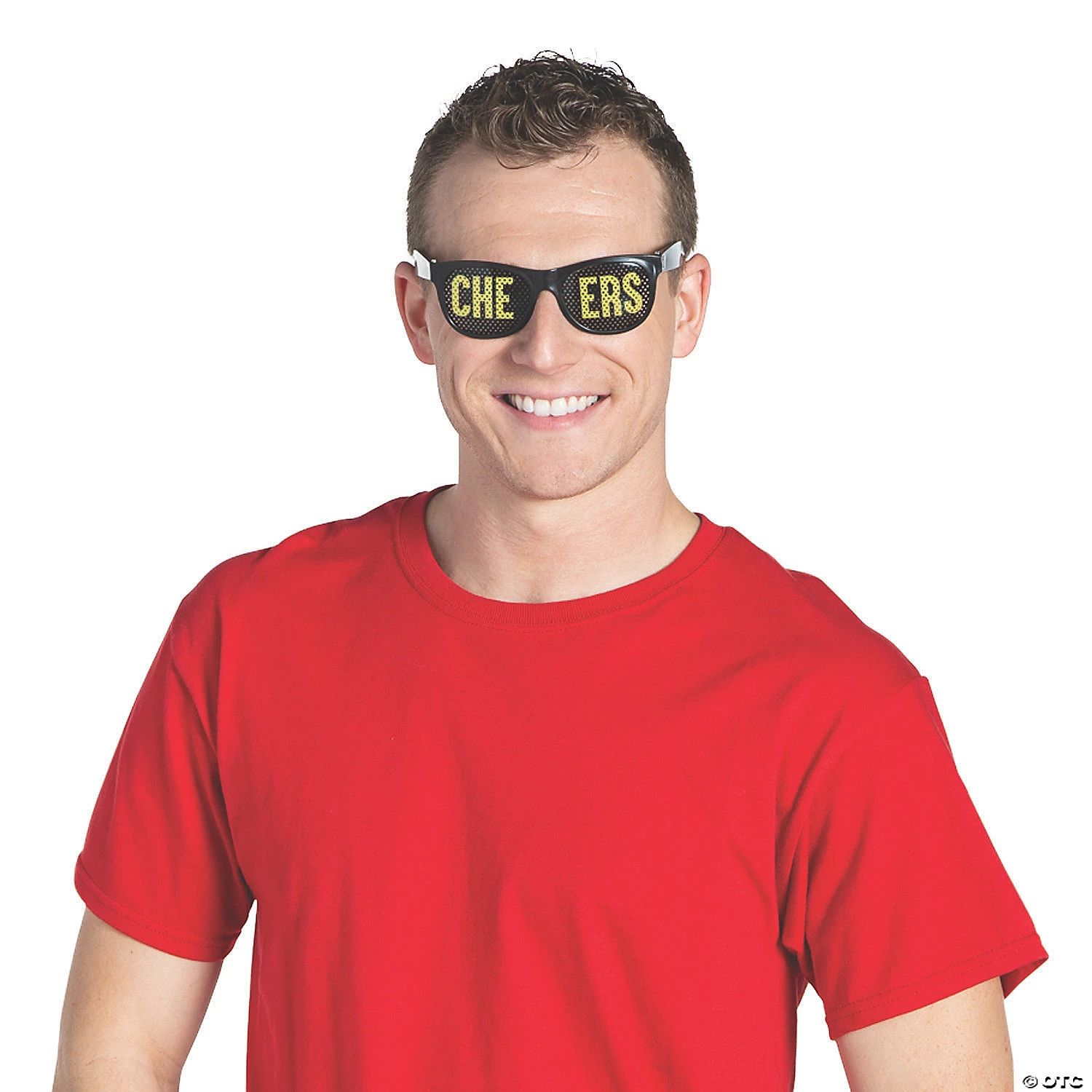 Cheers Pinhole Glasses - 12 Pc. 2 Cheers Pinhole Glasses - 12 Pc. - Image 2