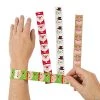 Cheery Christmas Slap Bracelets - 12 Pc.