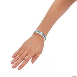 Child Abuse Awareness Rubber Bracelets with Card - 12 Pc. -Apparel & Accessories Sales child abuse awareness rubber bracelets with card 12 pc 13724047 a01