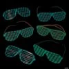 Child’s Bright Color Glow-in-the-Dark Shutter Glasses- 12 Pc.