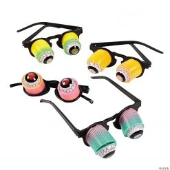 Child's Hanging Rainbow Goo-Goo Eyeglasses- 12 Pc.