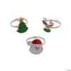 Christmas Rings - 12 Pc.