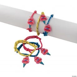 Church Carnival Friendship Rope Bracelets - 24 Pc.
