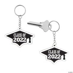 Class of 2022 Graduation Keychains - 12 Pc.