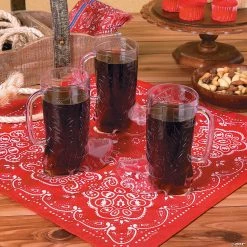 Classic Red Bandanas - 12 Pc. -Apparel & Accessories Sales classic red bandanas 12 pc 15 2000d a03