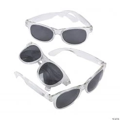 Clear Nomad Sunglasses - 12 Pc.