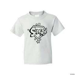 Color Your Own Superhero Youth T-Shirt