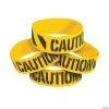 Construction Big Band Rubber Bracelets - 12 Pc.