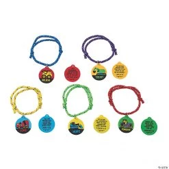 Construction VBS Daily Verse Rope Bracelets - 120 Pc.