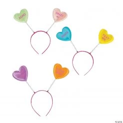 Conversation Heart Head Boppers - 12 Pc.