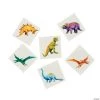 Cool Dinosaur Temporary Tattoos - 72 Pc.
