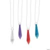 Crystal Gem Necklaces - 12 Pc.